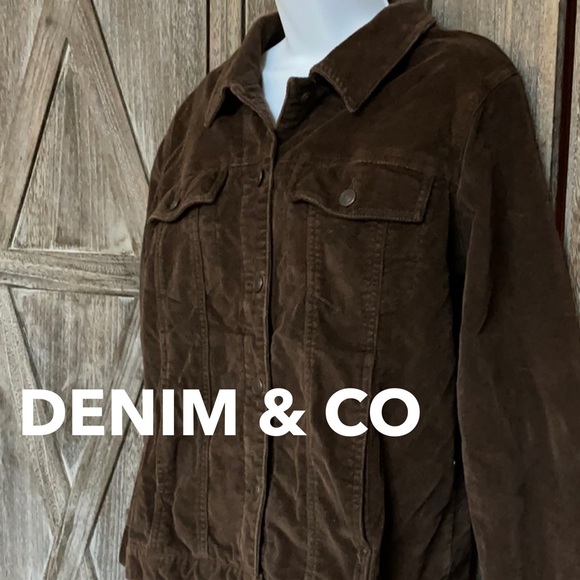 Denim\u0026Co | Jackets \u0026 Coats | Denim Co M 
